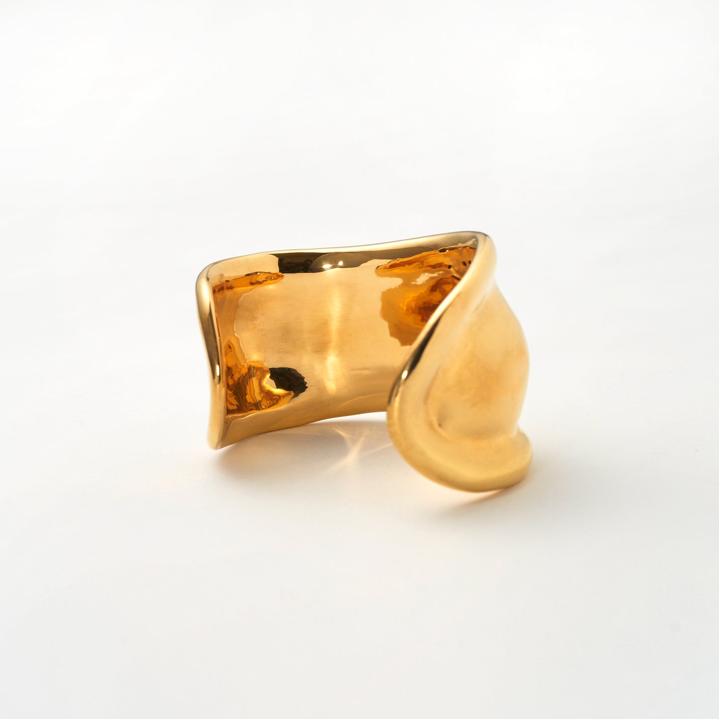 CHOPIN RIGHT FINGER ARMOR BANGLE(VERMEIL 3μm)