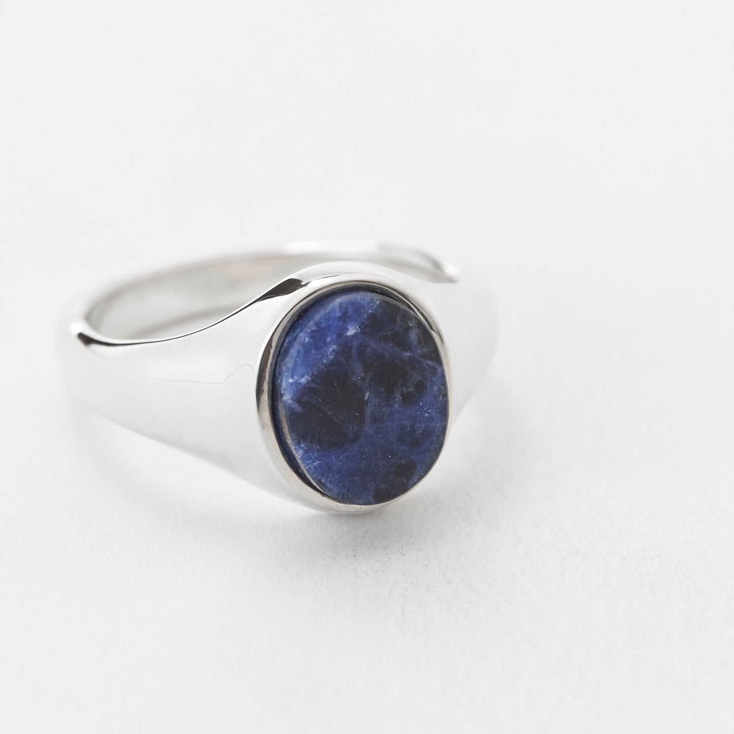 STONE SIGNET RING/SODALITE(M)