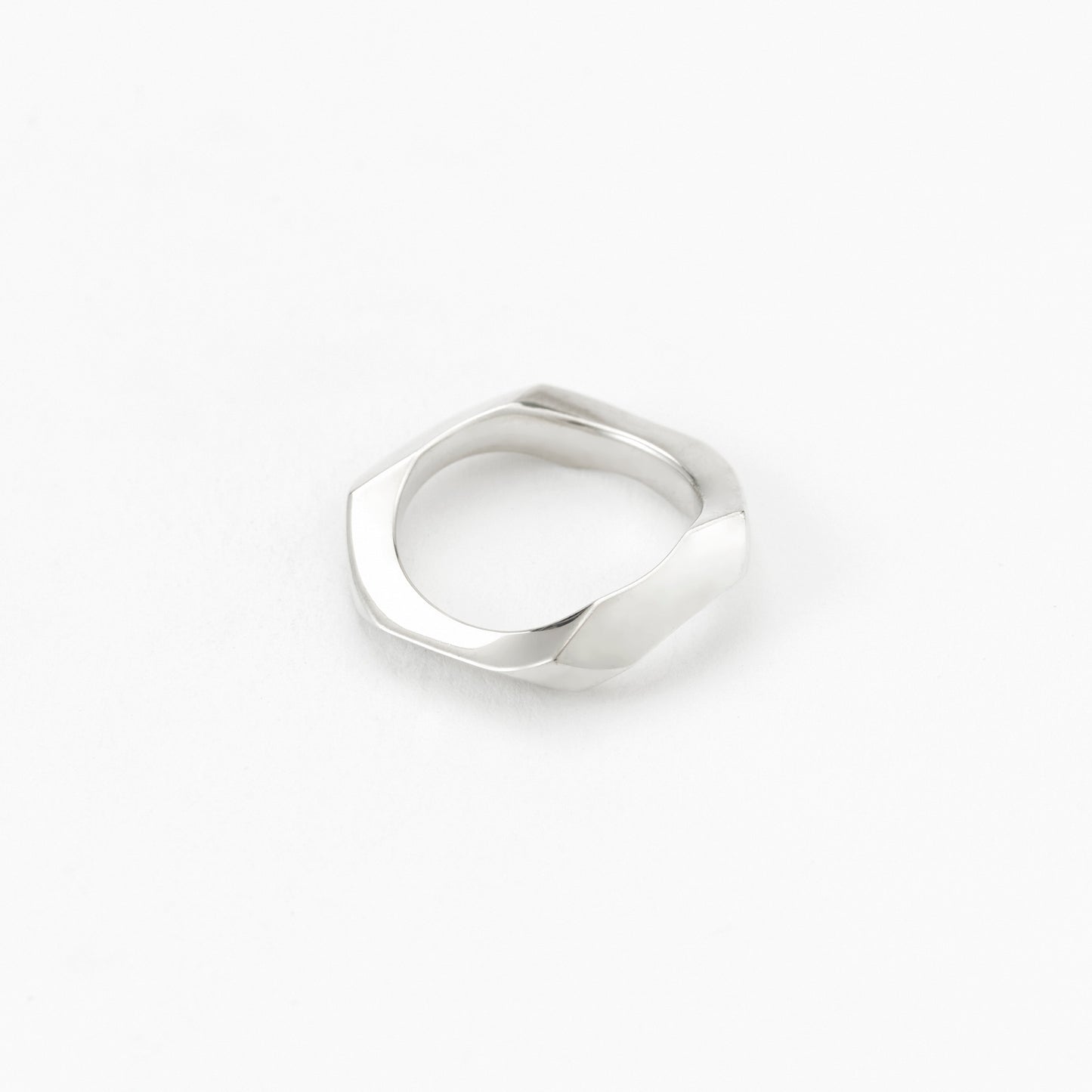 CURB LINK RING (M)