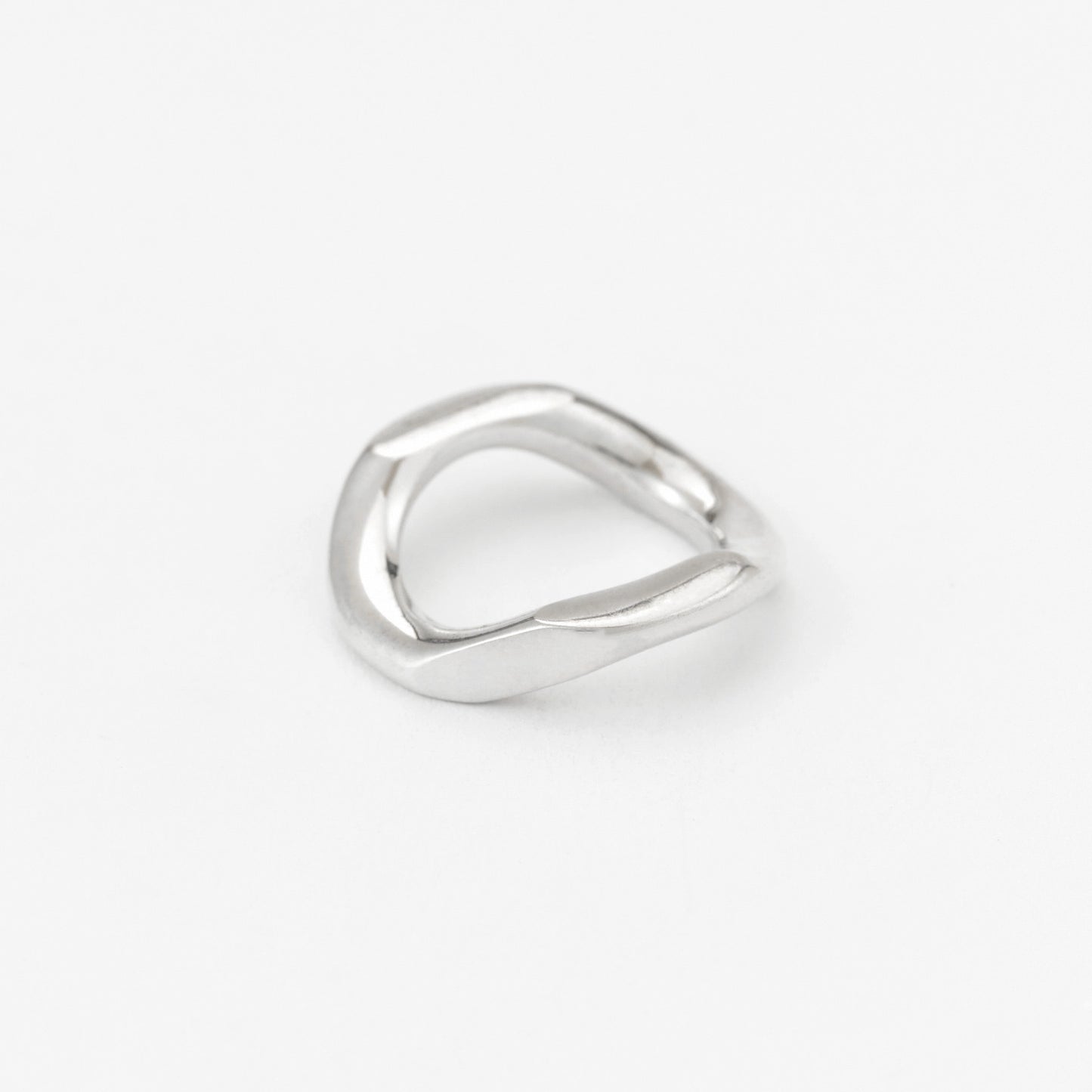 CURB LINK RING (M)