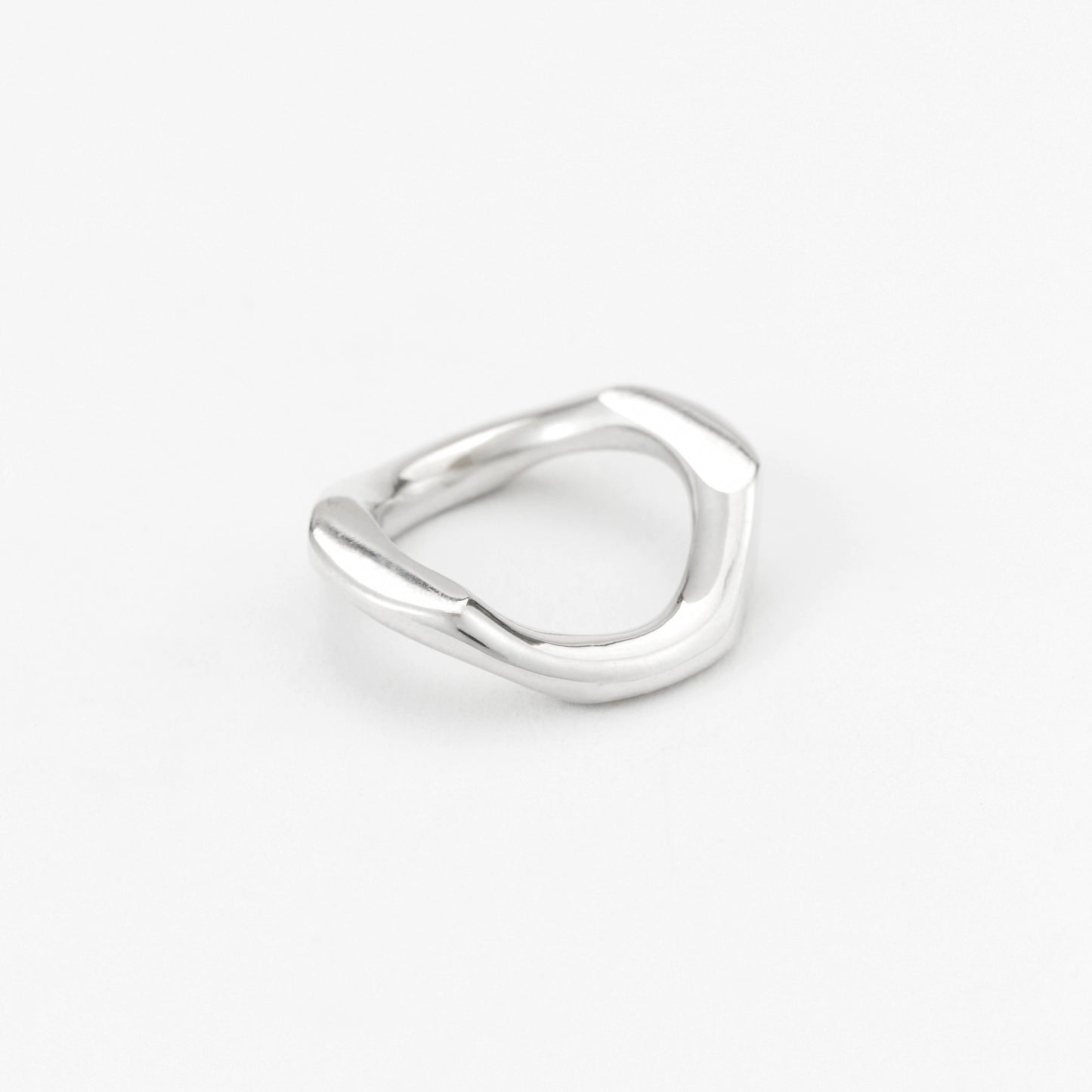 CURB LINK RING (M)