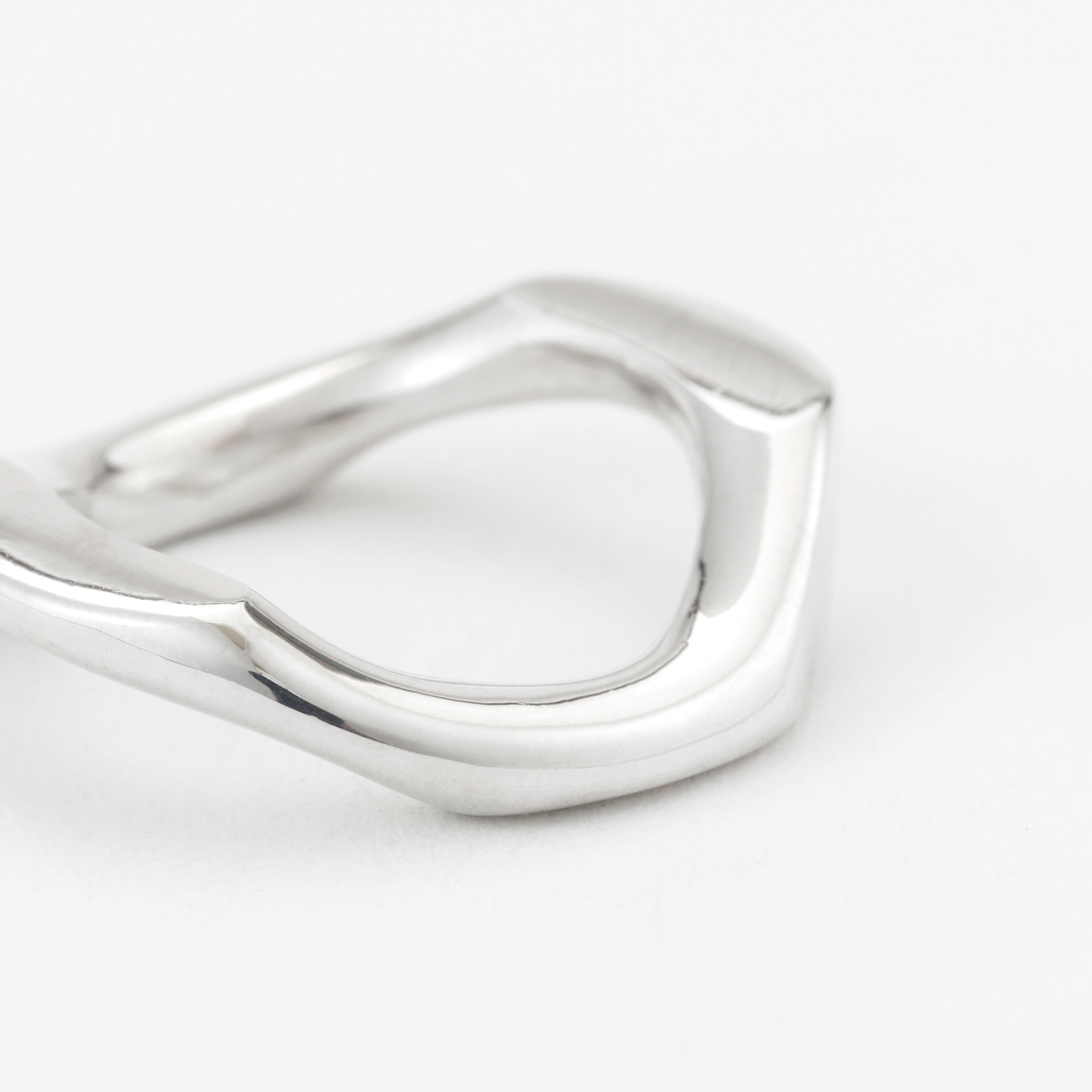 CURB LINK RING (M)