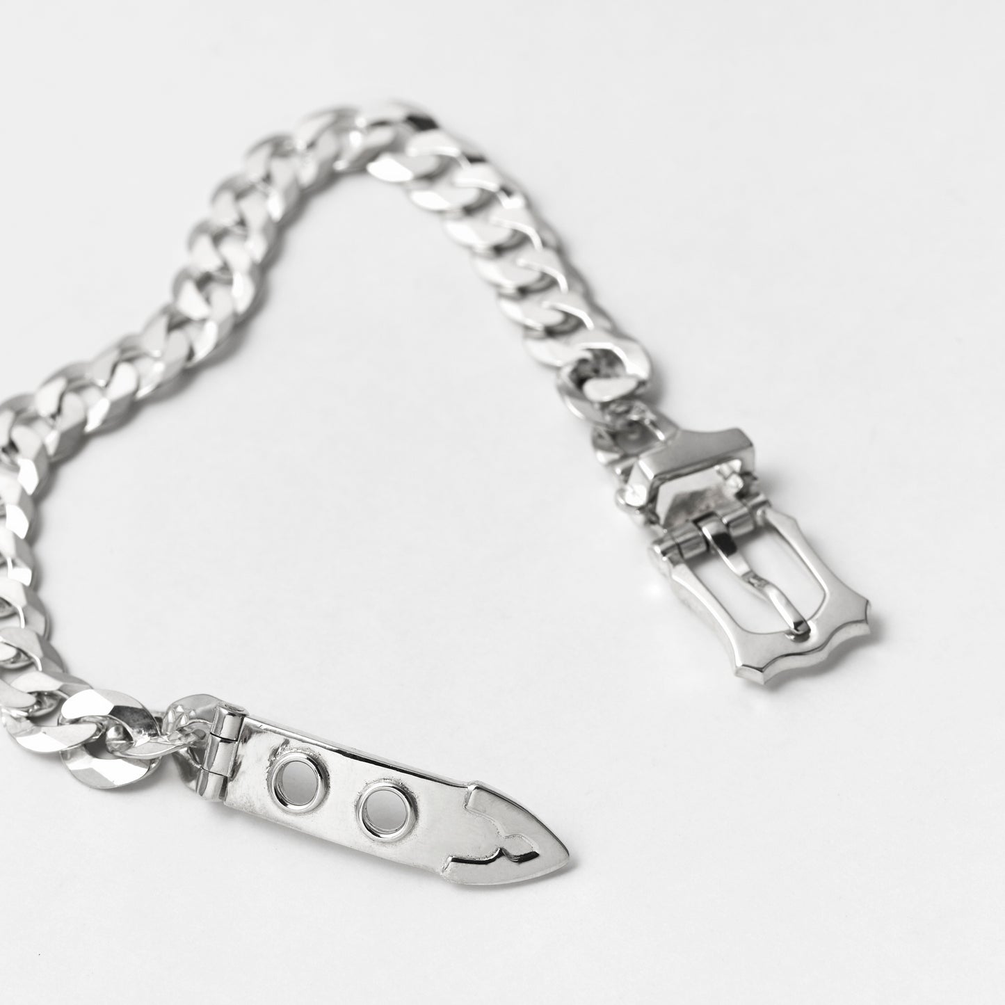 NEW CURB CHAIN VICTORIAN BUCKLE BRACELET (S)