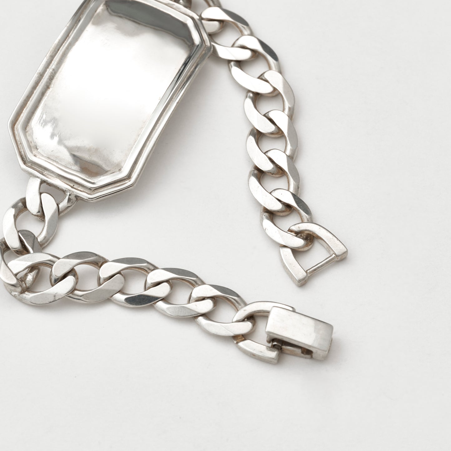 OCTAGON LABEL ID BRACELET