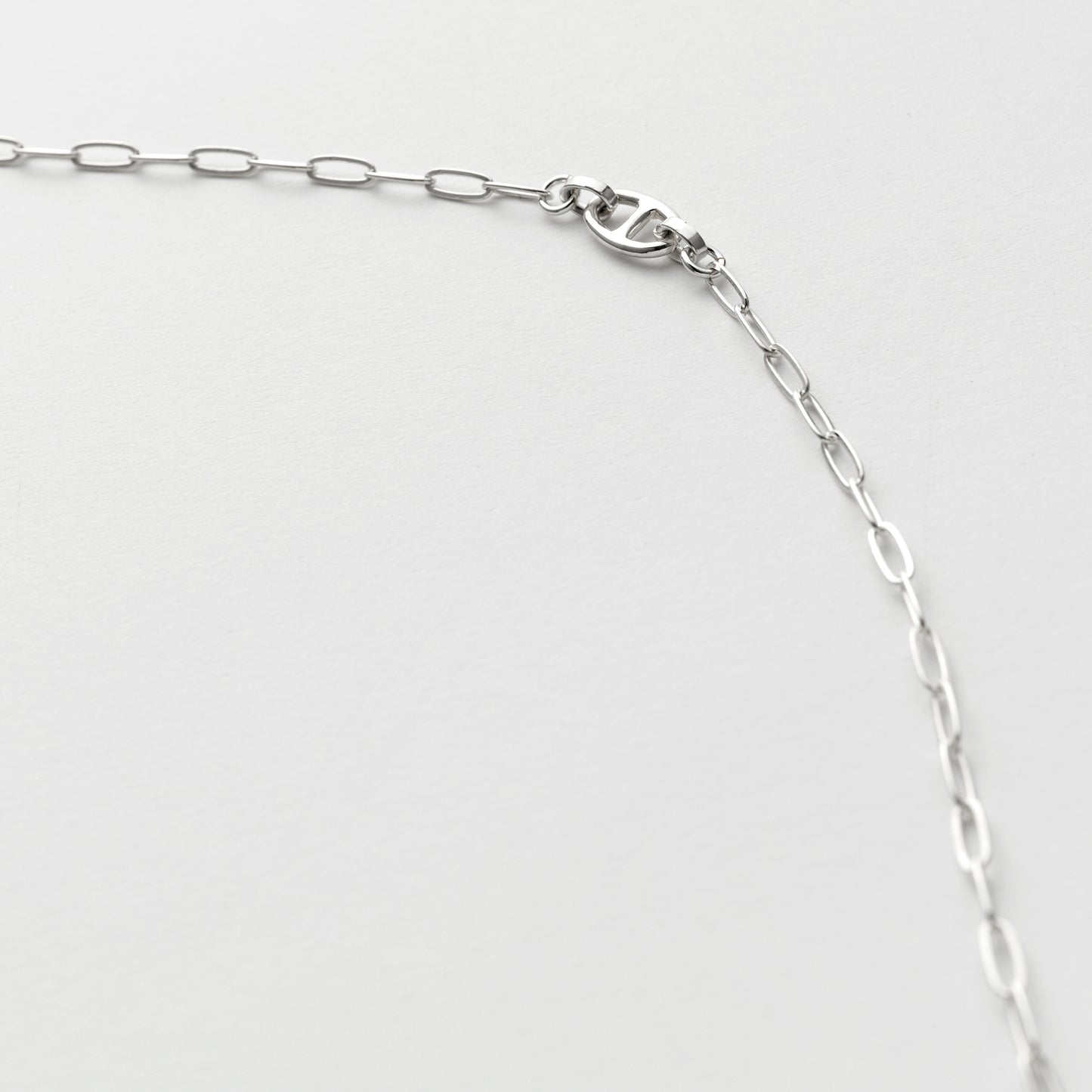 ANCHOR/PC MIX CHAIN NECKLACE