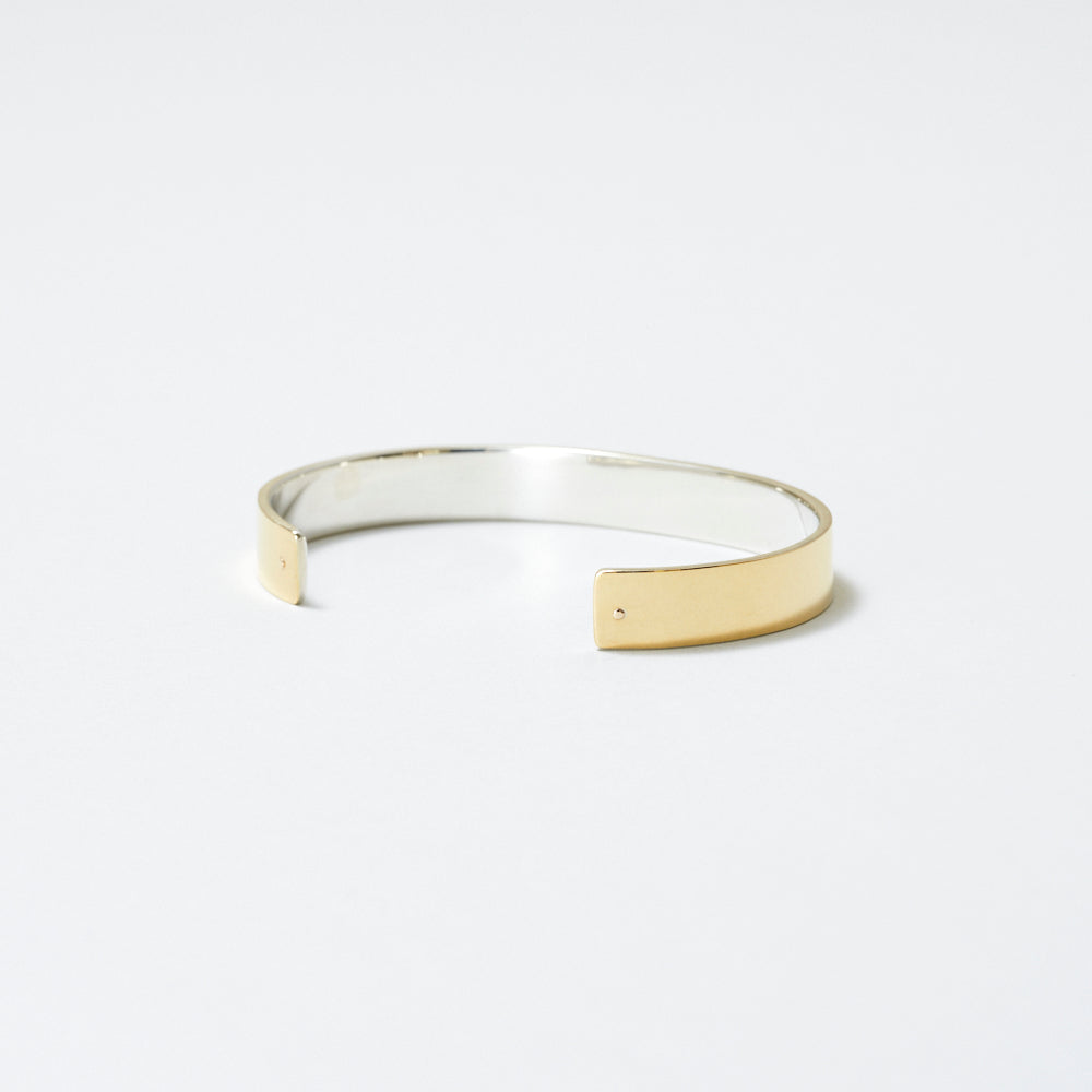 VERMEIL FLAT BANGLE(wide 9mm)