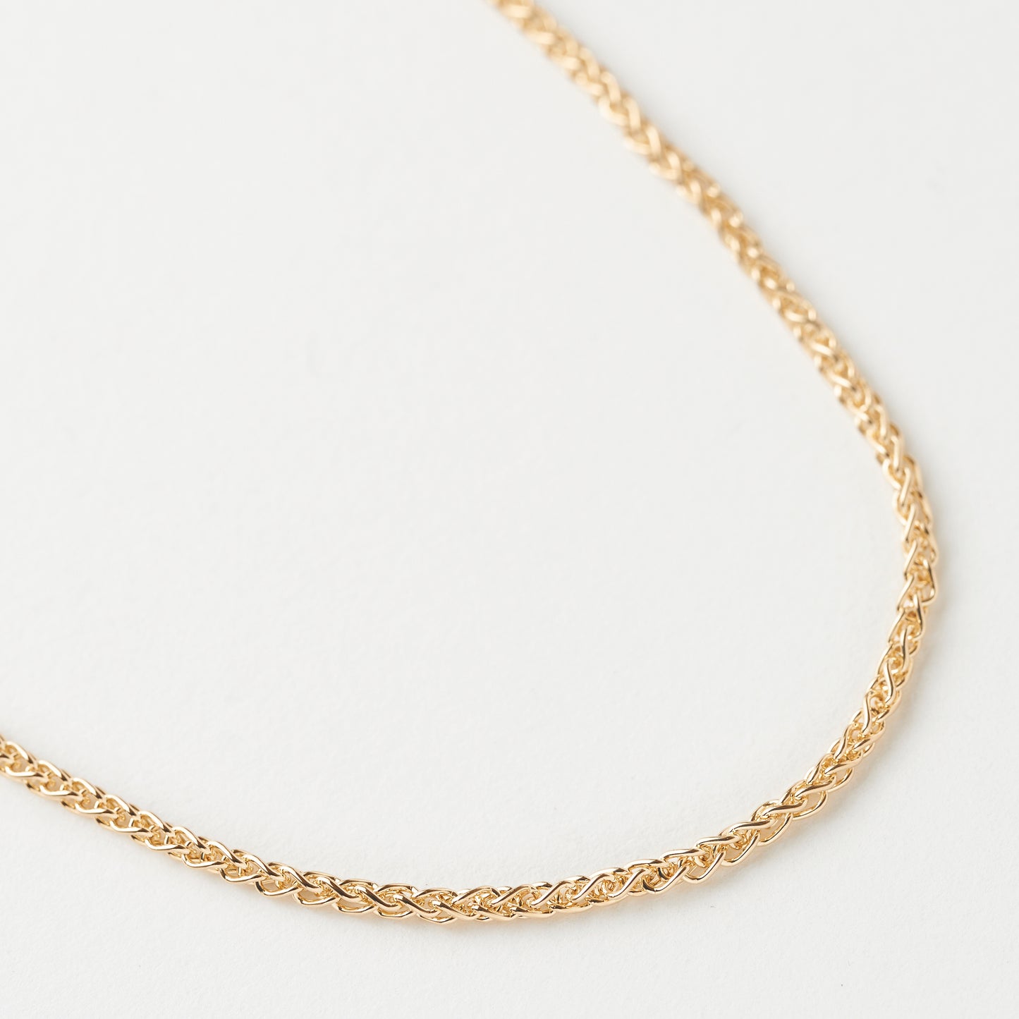 FOXTAIL CHAIN NECKLACE(50cm)