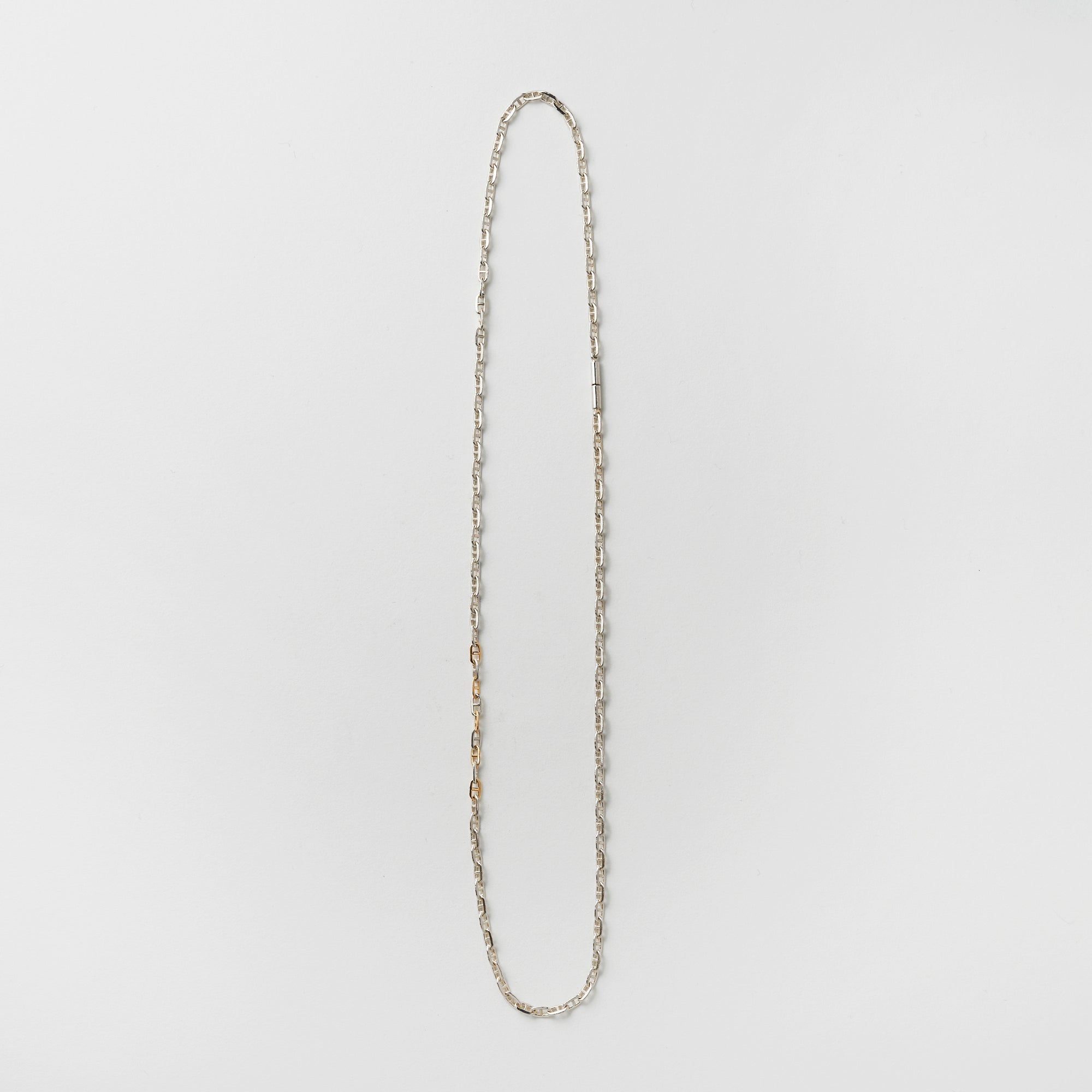 ANCHOR CHAIN NECKLACE(5 LINKS GOLD)