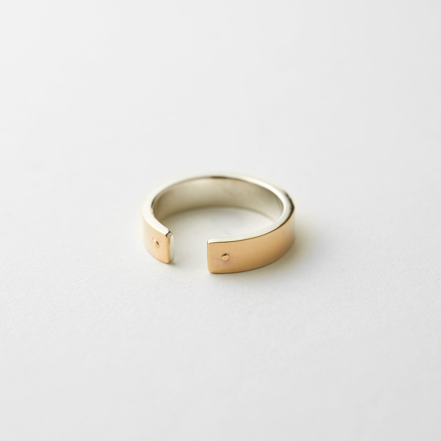 VERMEIL FLAT RING(wide 5.5mm)