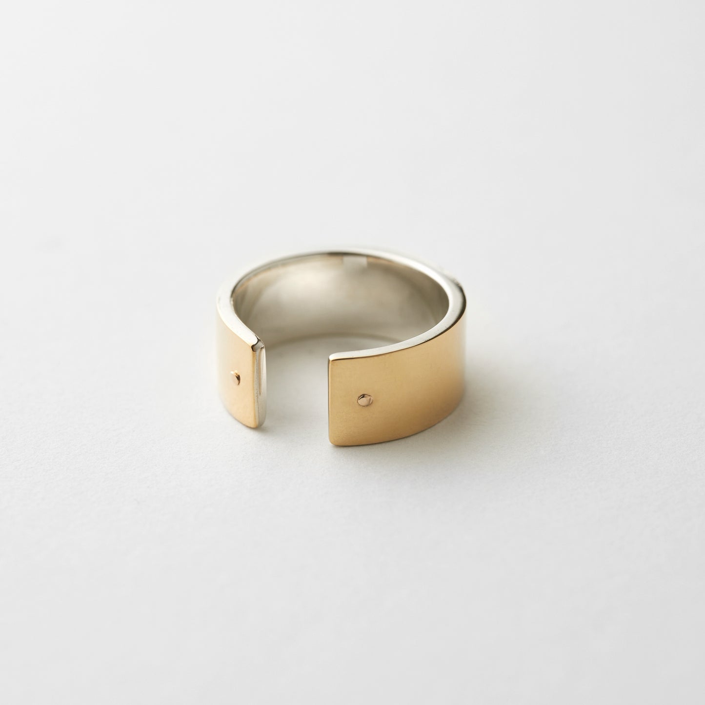 VERMEIL FLAT RING(wide 9mm)