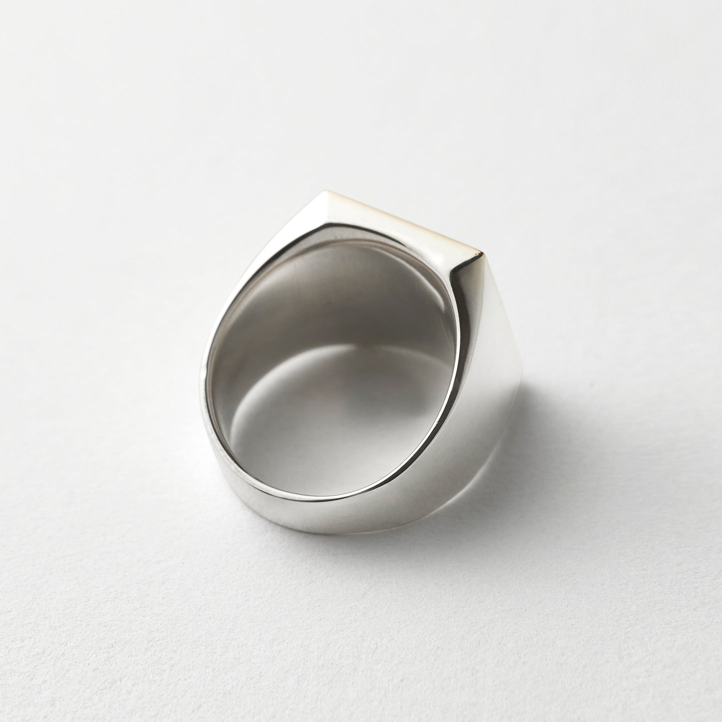 VERMEIL SQUARE RING(LARGE)
