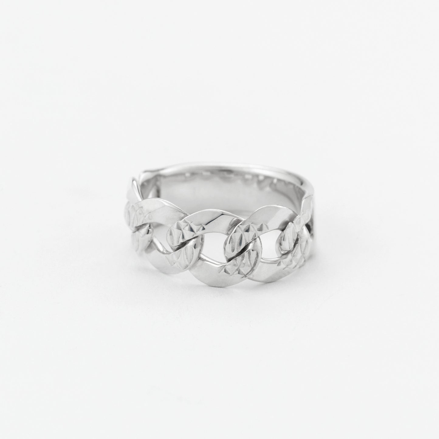 NEW CURB CHAIN ID RING(M)