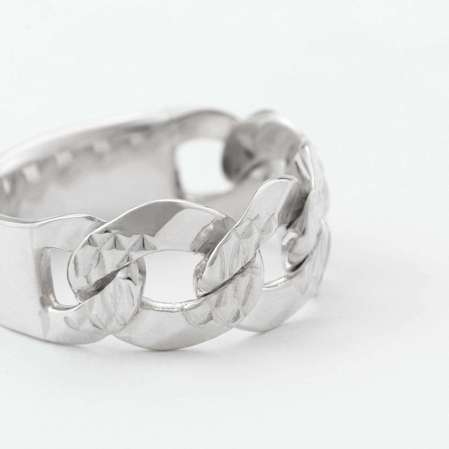 NEW CURB CHAIN ID RING(M)