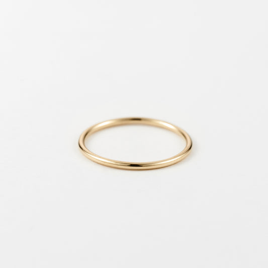 9K MINIMAL RING/1.2mm