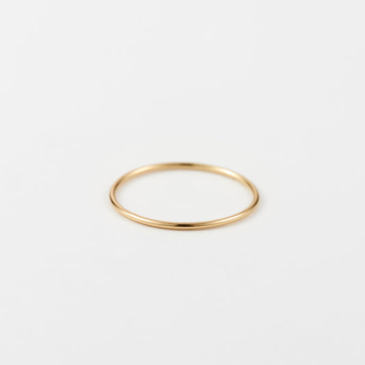 9K MINIMAL RING/0.9mm