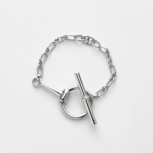 CIRCLE T CHAIN BRACELET