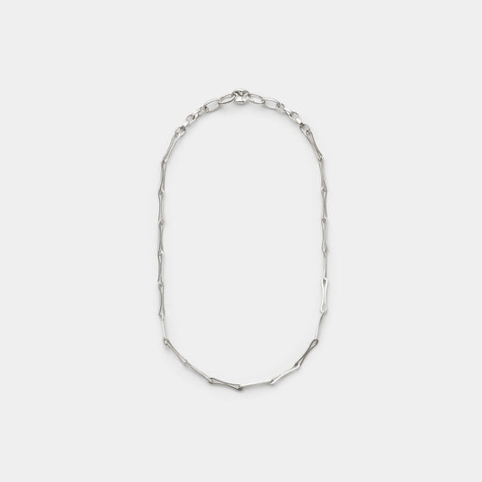 PRESSED LINK CHAIN NECKLACE(M)/ANCHOR SEAMLESS CRASP