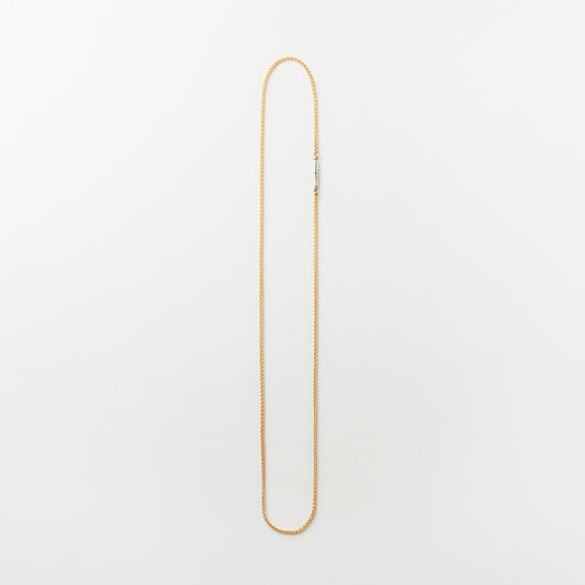 FOXTAIL CHAIN NECKLACE(50cm)