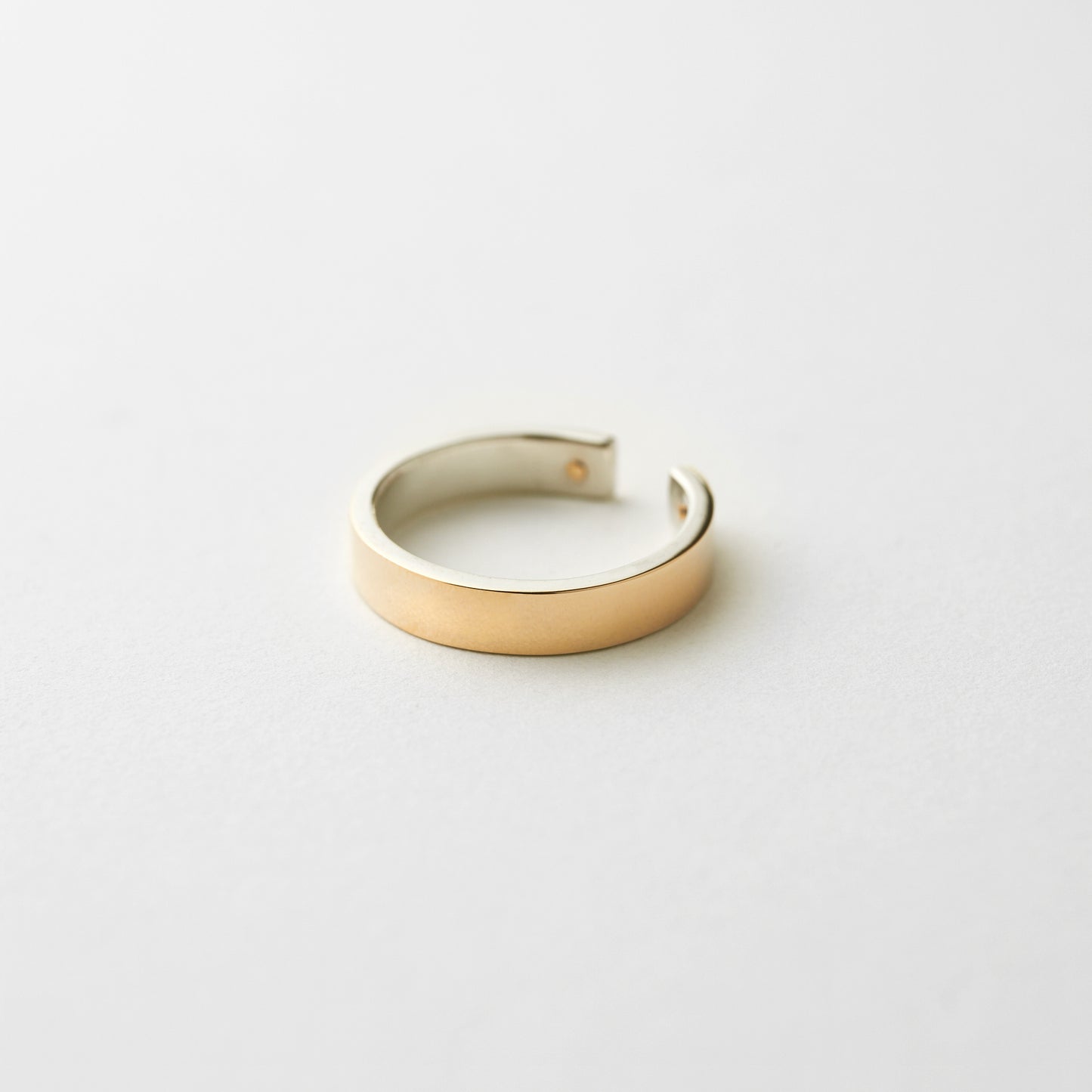 VERMEIL FLAT RING(wide 4.5mm)